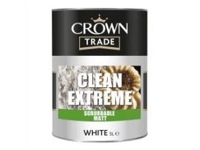 CROWN CLEAN EXTREME scrubbable matt 5ltr